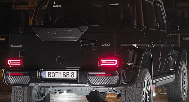 В Brabus презентовали 790-сильный пикап Adventure XLP на шасси AMG G63