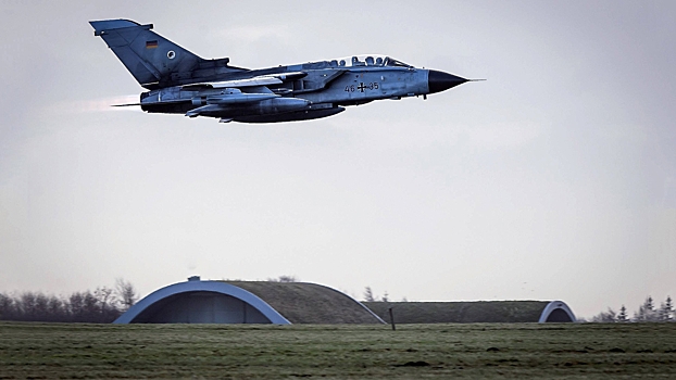 Немецкие истребители появились в небе над Польшей