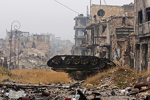 Российские ВКС взорвали в Сирии три завода шахид-танков