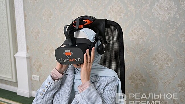 В мечети Марджани можно увидеть Каабу через VR-очки