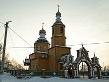 Под Ульяновском в возрожденной «пластовской» церкви прошла первая служба