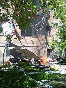 В Челябинске из-за взрыва газа рухнула стена дома