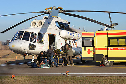 У российских врачей стало больше вертолетов