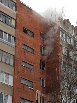 Опубликованы фото пожара в Нижнем Новгороде на улице Невзорова