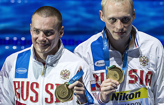 Сборная РФ возглавила медальный зачет ЧМ по водным видам спорта