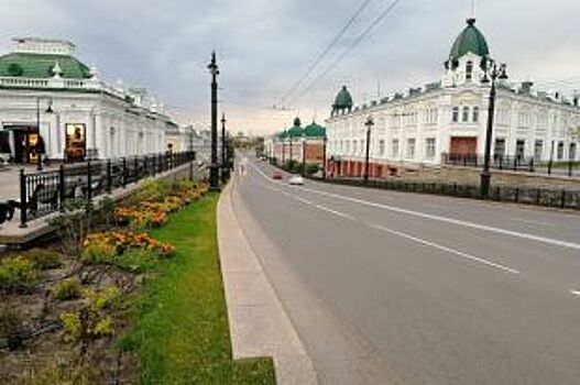 Исторический центр Омска очистят от крупногабаритных рекламных конструкции