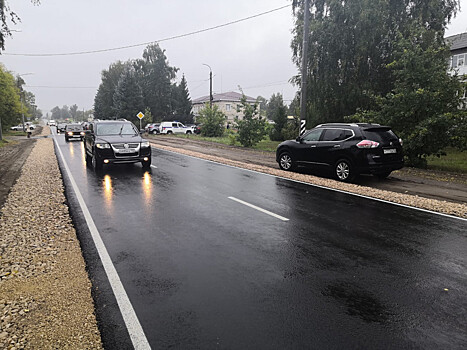 Дорогу в Пильне отремонтировали сверх плана по нацпроекту