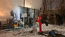 В Архангельске в результате пожара на газозаправочной станции пострадала сотрудница