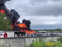 Появились подробности пожара на складе в Подмосковье