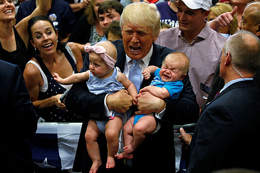 Трамп удивился, что журналисты смогли воспитать детей
