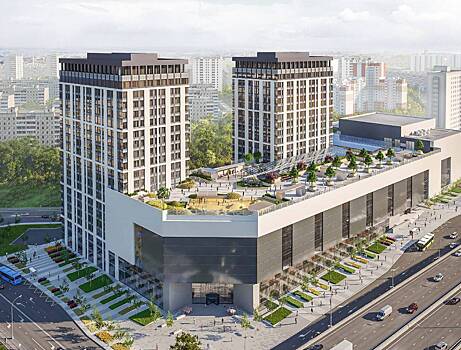 В Москве появился многофункциональный комплекс Kvartal WEST