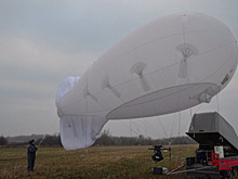 Воздушный патруль: на трассе в Самарской области автомобилистов контролирует аэростат