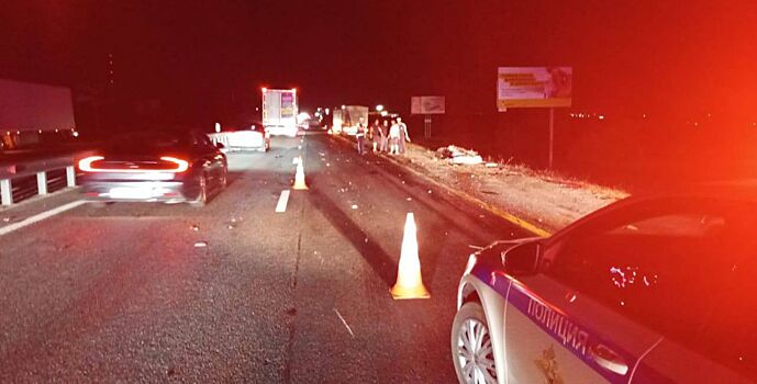 На трассе в Ростовской области погиб мотоциклист