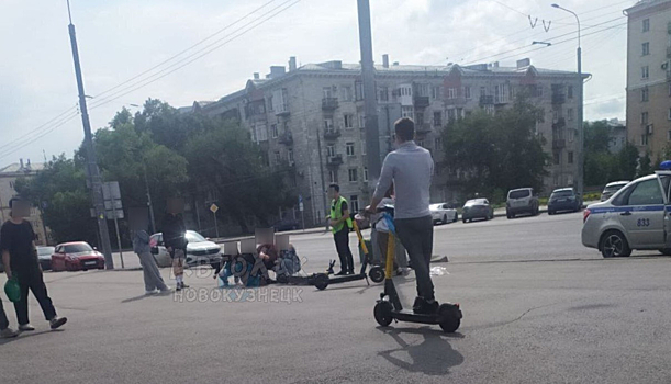 ДТП с двумя самокатчиками произошло в Новокузнецке