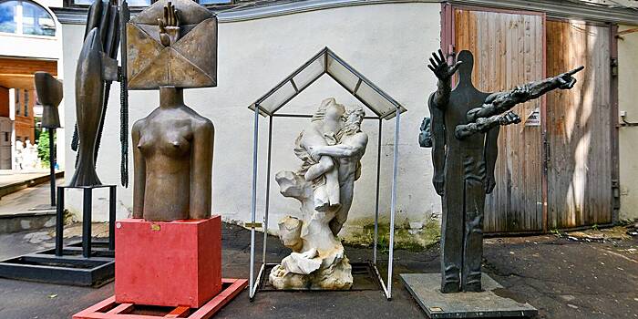 Скульптуру «Похищение Прозерпины» Трискорни представили в «Доме Бурганова»