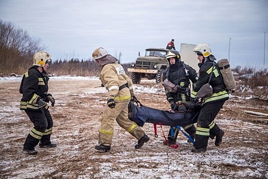          В Кировской области прошли масштабные учения спасателей       