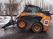 В «новом городе» продолжается интенсивный вывоз снега в преддверии оттепели