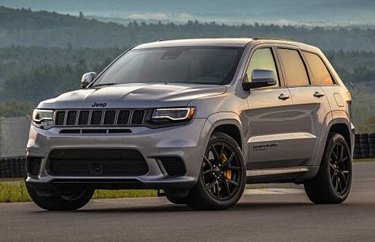 Jeep Trackhawk, Tesla Model и X Mercedes-Benz AMG GLC 63 выехали на дрэг