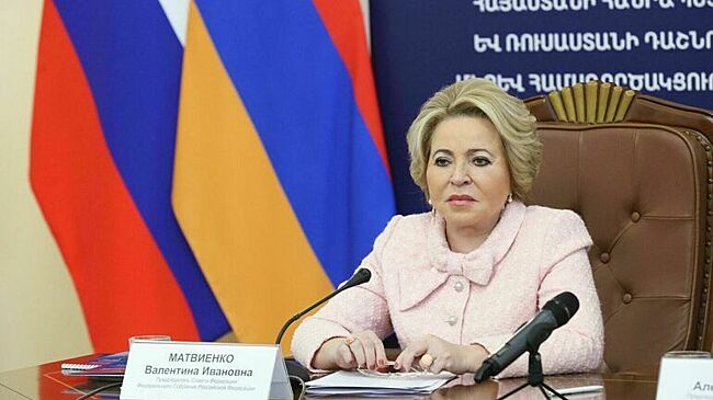 Матвиенко: Фундаментом отношений России и Армении является общая история