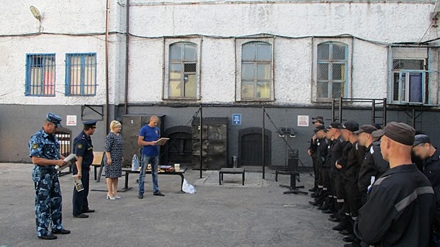 В исправительной колонии Калининграда поздравили зэков за победу на Спартакиаде