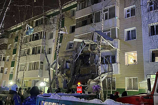 Причиной взрыва в доме в Нижневартовске стала неправильная установка газового баллона
