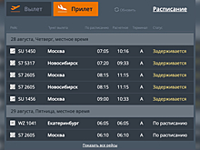 Летевший из Москвы в Кемерово самолет сел в Новосибирске из-за тумана