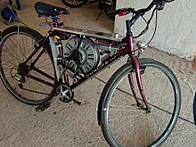 Энтузиаст из стиральной машины создал скоростной электровелосипед