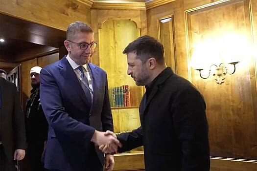 Зеленский встретился с премьер-министром Северной Македонии