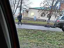 Очевидцы сообщили о гибели пешехода в ДТП около кузбасского ТЦ