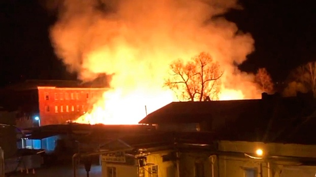 В Орехово-Зуево возник пожар на площади 1200 «квадратов»