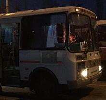 В Балакове на ходу загорелся автобус с пассажирами