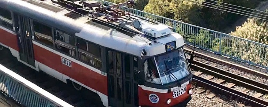 В Волгограде начали реконструировать наземную часть линии скоростного трамвая