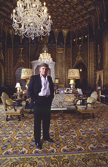 Трамп в доме во Флориде, 1992