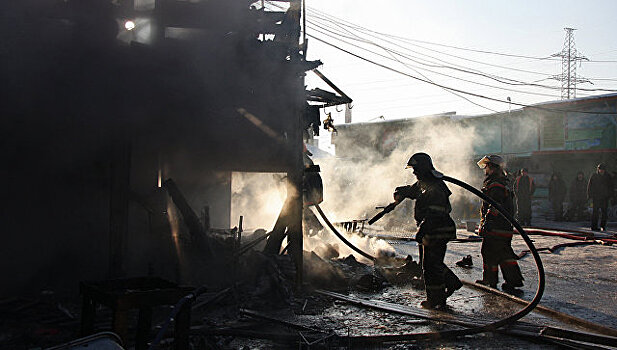 При пожаре в Мытищах погибли три человека