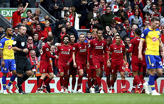 "Ливерпуль" одержал шестую победу подряд со старта сезона Английской премьер-лиги