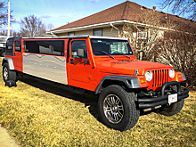 Очень длинный и странный Jeep Wrangler продают на аукционе