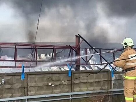 Пожар на складе в Марий Эл полностью ликвидирован