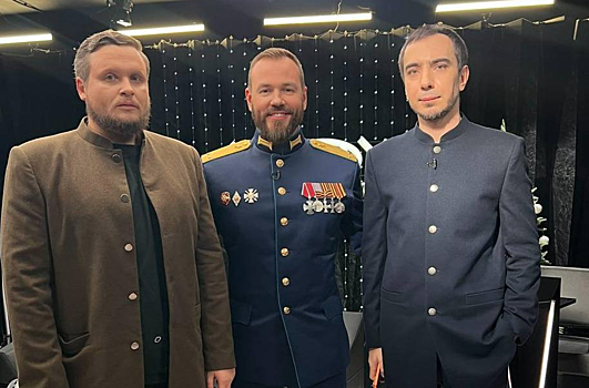 Новосибирский офицер Борматов представил патриотический проект на Первом канале