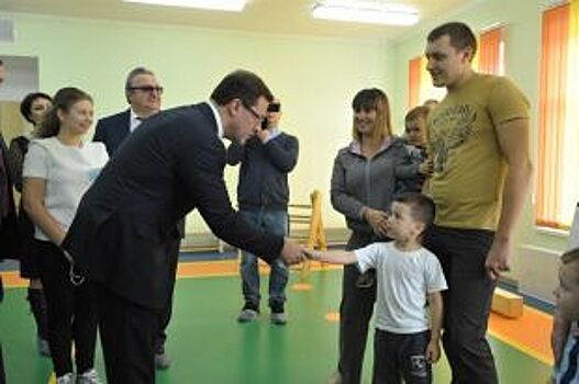 Глава региона открыл новый детсад на 350 мест в микрорайоне Кошелев-парк