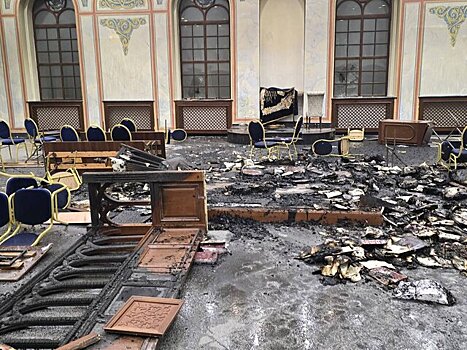 Историческую синагогу подожгли на западе Украины