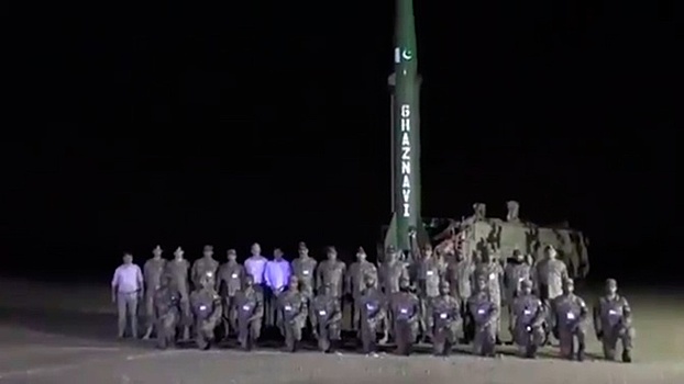 Пакистан сообщил об успешных испытаниях баллистической ракеты