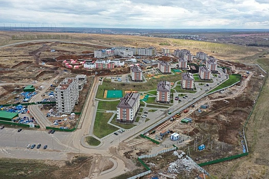 ЖК «Новинки Smart City» в Нижнем Новгороде сняли с высоты