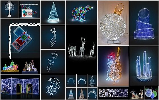 Праздничная иллюминация из 900 световых консолей озарит Петрозаводск к Новому году