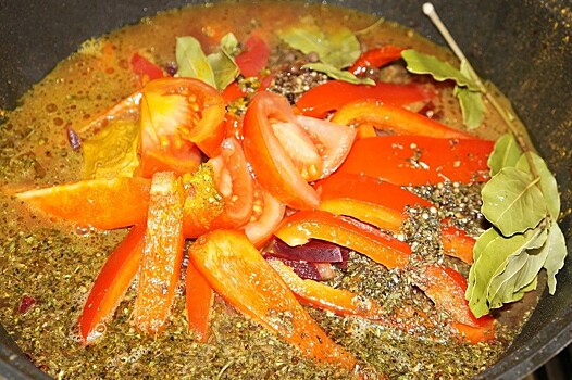 Пряный борщ из баранины