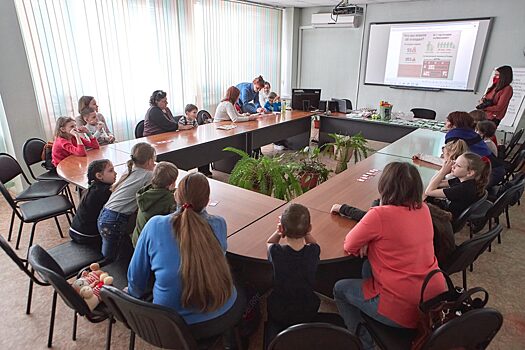 В Красноярске для детей из приемных семей провели экологический урок