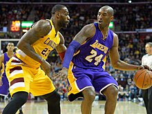 Кобе Брайант занял шестое место в топ-25 игроков 21-го века по версии CBS Sports