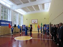 В школе Орловского района открыли обновлённый спортзал
