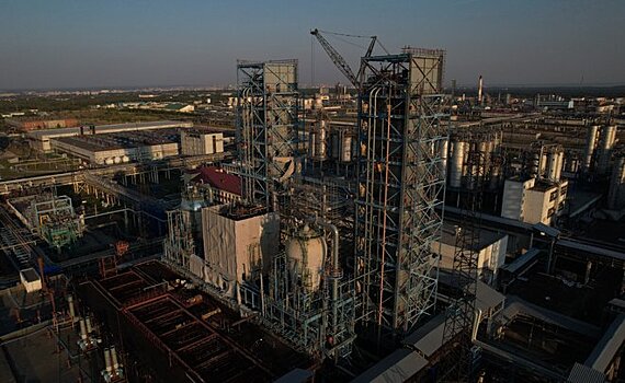 Реализация проекта модернизации реактора "B" на "Казаньоргсинтезе" превысила 70%