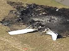 Последствия столкновения двух самолетов в аэропорту США попали на видео