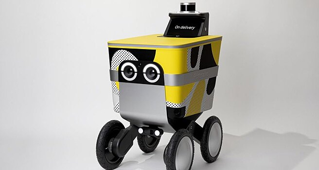 Создан робот-курьер с «глазами»